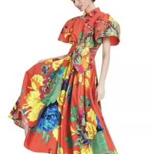 Christopher John Rogers Target Sz 4 Floral Pattern